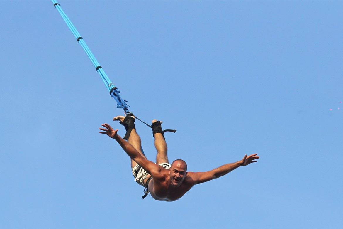 bungee jumping stag croatia 2